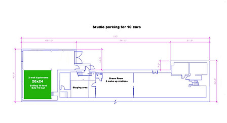 greenscreen studio flor plan