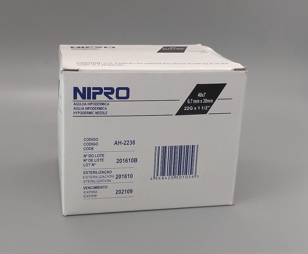 Aguja Hipodermica Nipro