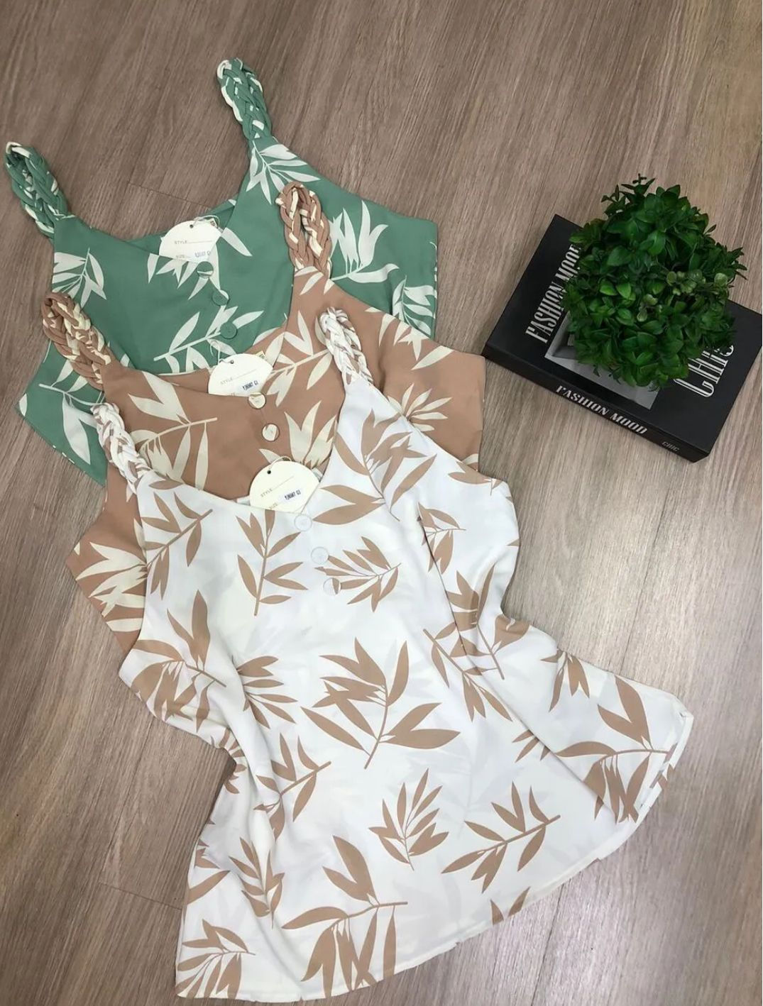 Regata Plus Size - Crepe De Seda Estampada