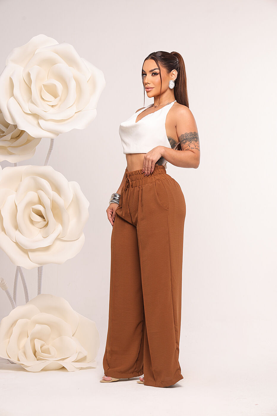 Miniatura: Calça Pantalona Mia - Duna