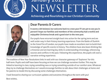 January 2022 Newsletter