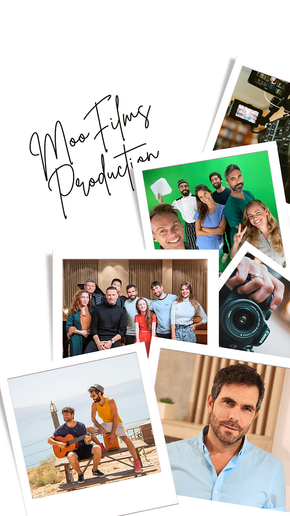 A collage of our photos behind the scenes on a page that explains about us