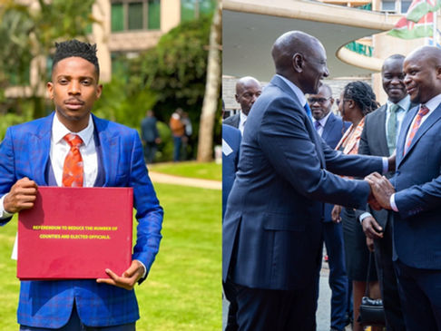 Comedian-turned-activist Eric Omondi has thrown his weight behind his longtime friend Jalang'o, alias Phelix Odiwuor's bid for the Nairobi senatorial seat come 2027.