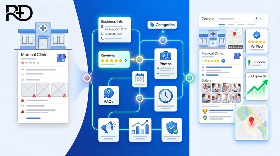 Google Business Profile for Doctors and Clinics