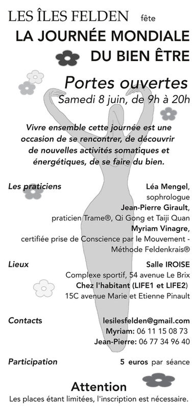 Journée internationale du Bien-être, le 8 juin 2024