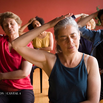 Image de cours collectif de la méthode Feldenkrais