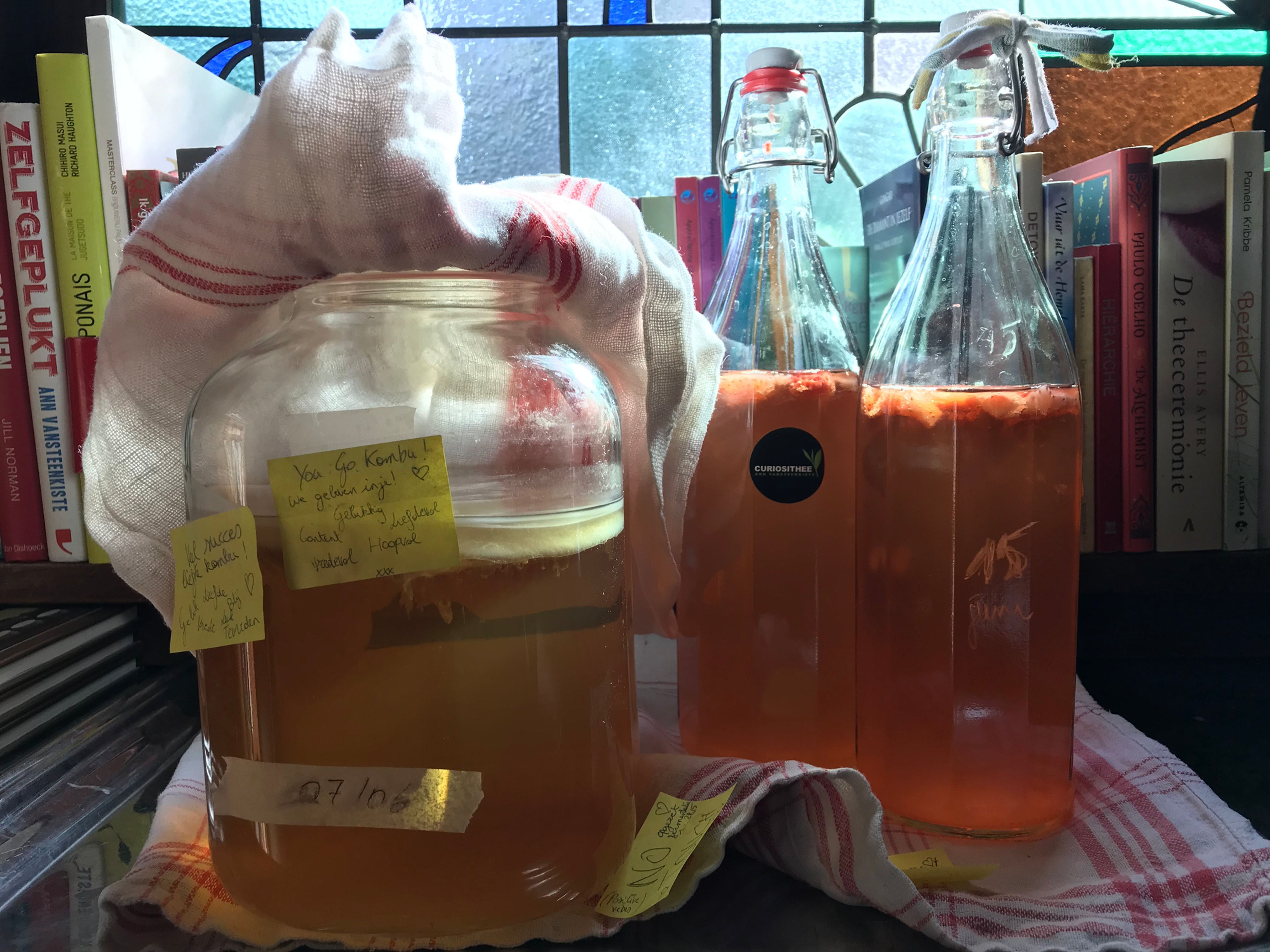 Kombucha zwarte thee