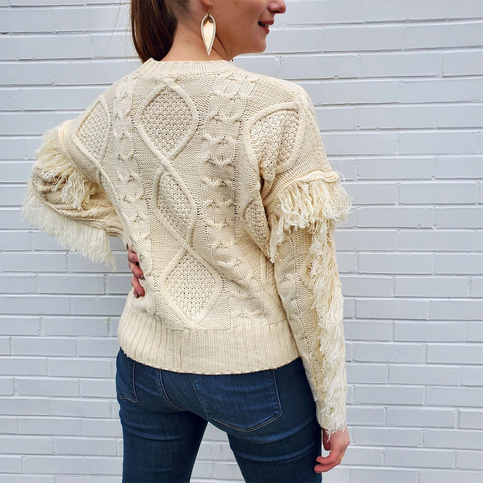 Thumbnail: Jasmine Fringe Sweater