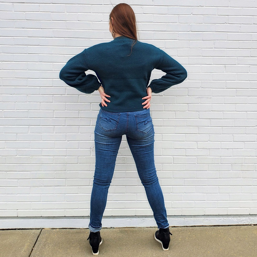Thumbnail: Heidi Balloon Sleeve Sweater
