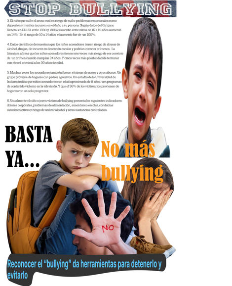 Collage sobre el bulllying