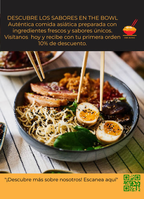 Tarea Flyer The Bowl.