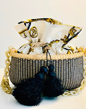 Classic Hermés M Bag in Black & White | The Manca Studio