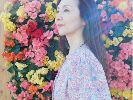 お花と光に