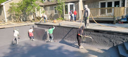 Pool Concrete Finish Shot & Blade