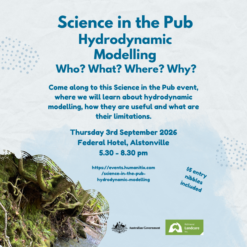 Science in the Pub: Nature Based Solutions & Hydrodynamic Modelling - Who? What? Where? Why?