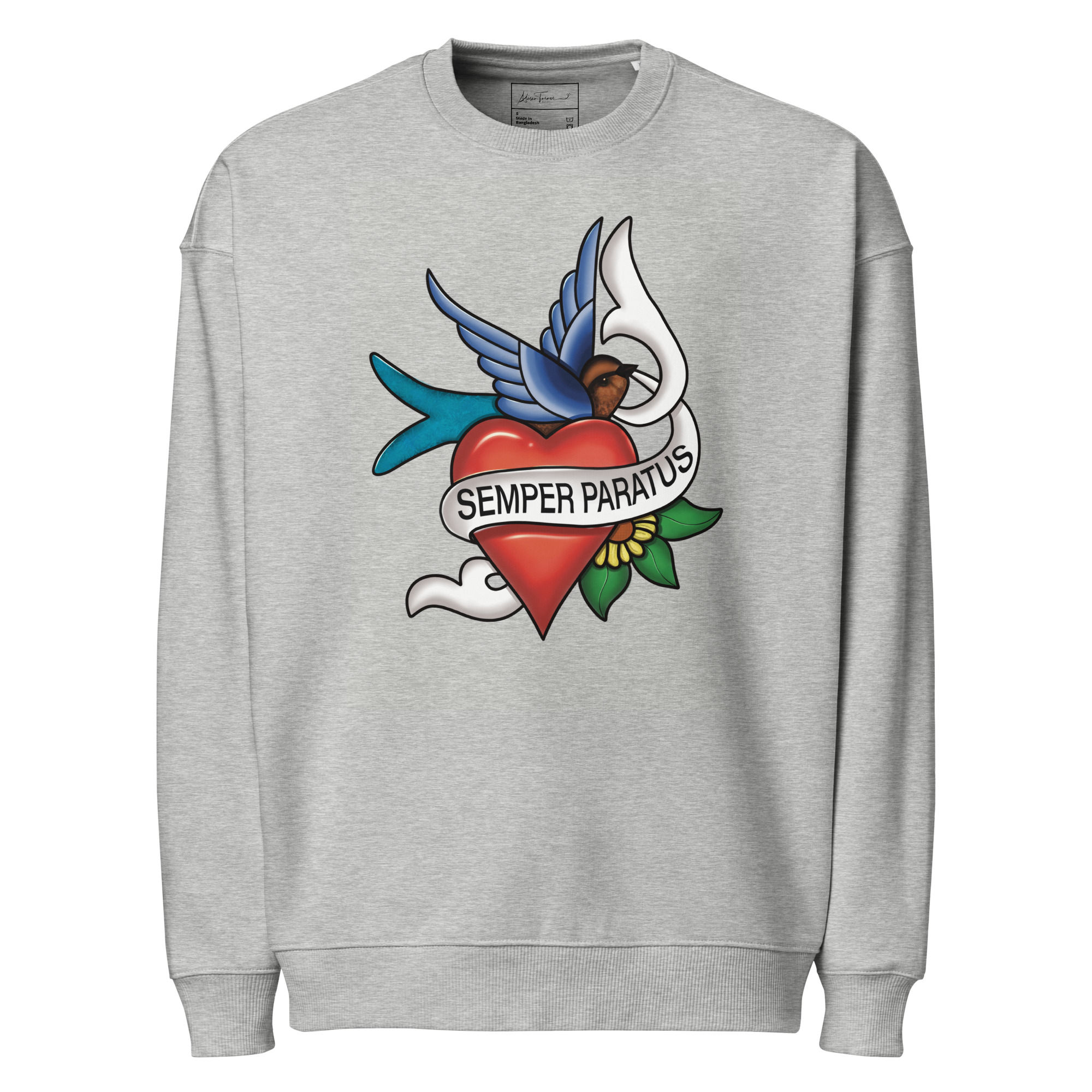 Semper Paratus Organic Oversized Sweatshirt