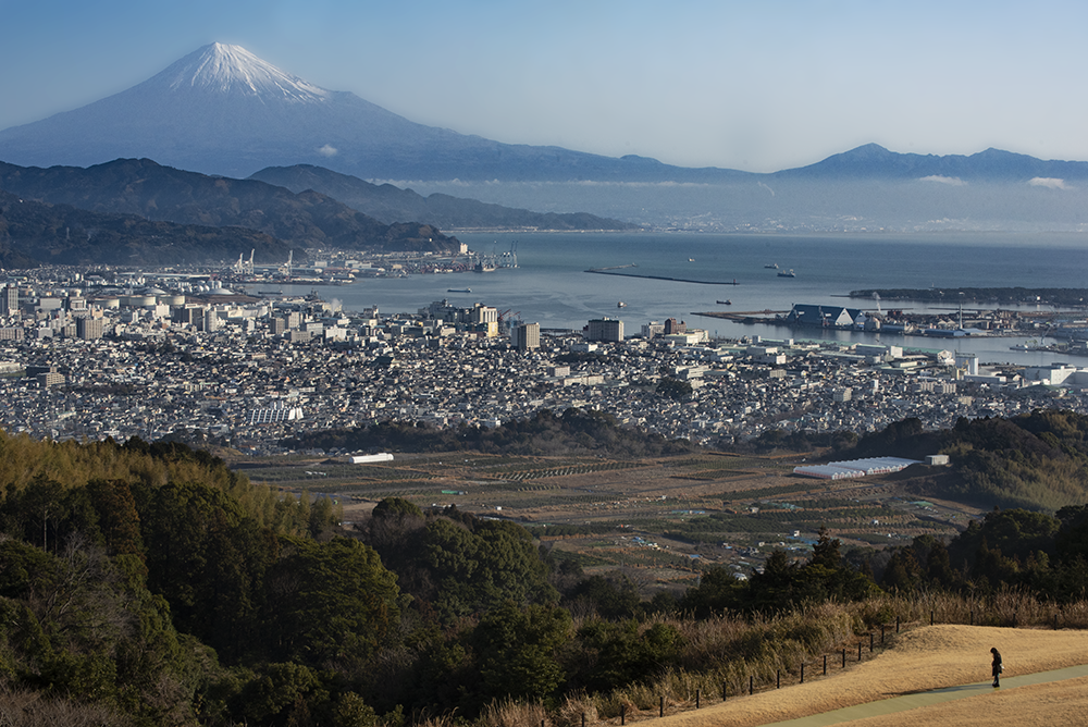 The view of Suruga Bay + Fuji-san