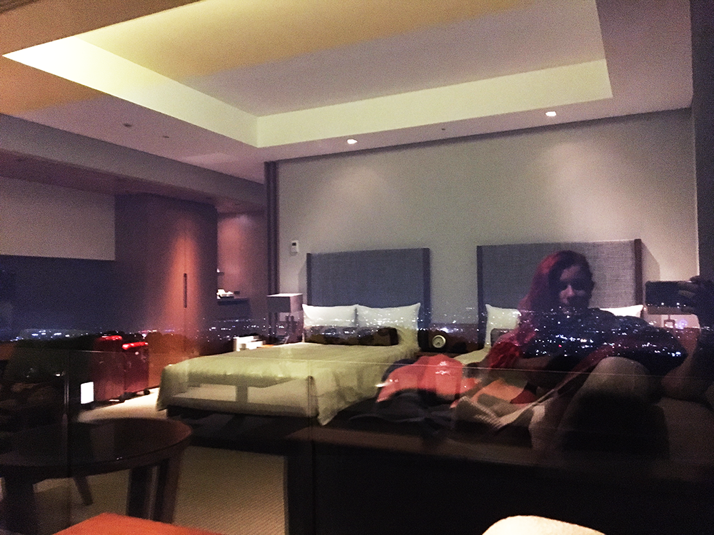 Reflecting on the room