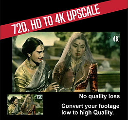 upscale to 4k video