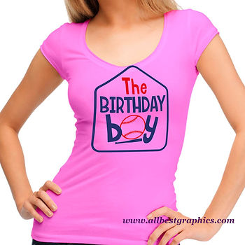 Birthday Boy Baseball | Sarcastic Quotes & Signs for Cricut and Silhouette Cameo