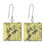 Thumbnail: Bamboo Print Square Earrings