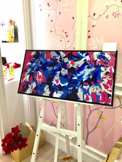 張子晴 笑翠48-2 2016 42.5 X 82.5cm 壓克力