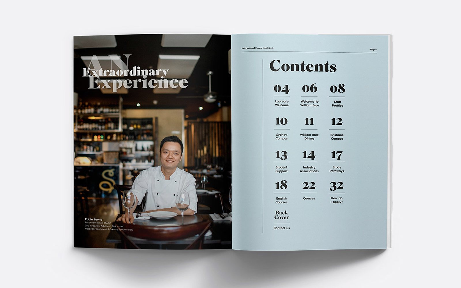 William Blue College, campaign · print · digital