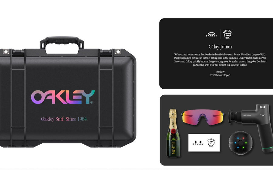 Oakley, packaging · seeding kits