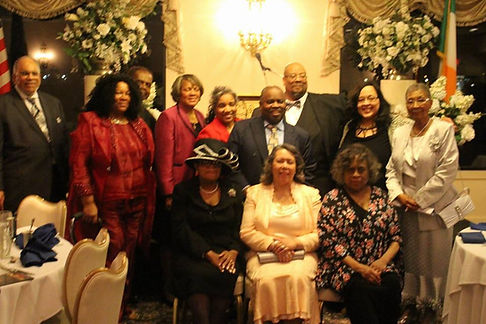 RevWilson installation banquet moderators.pastors.family.jpg