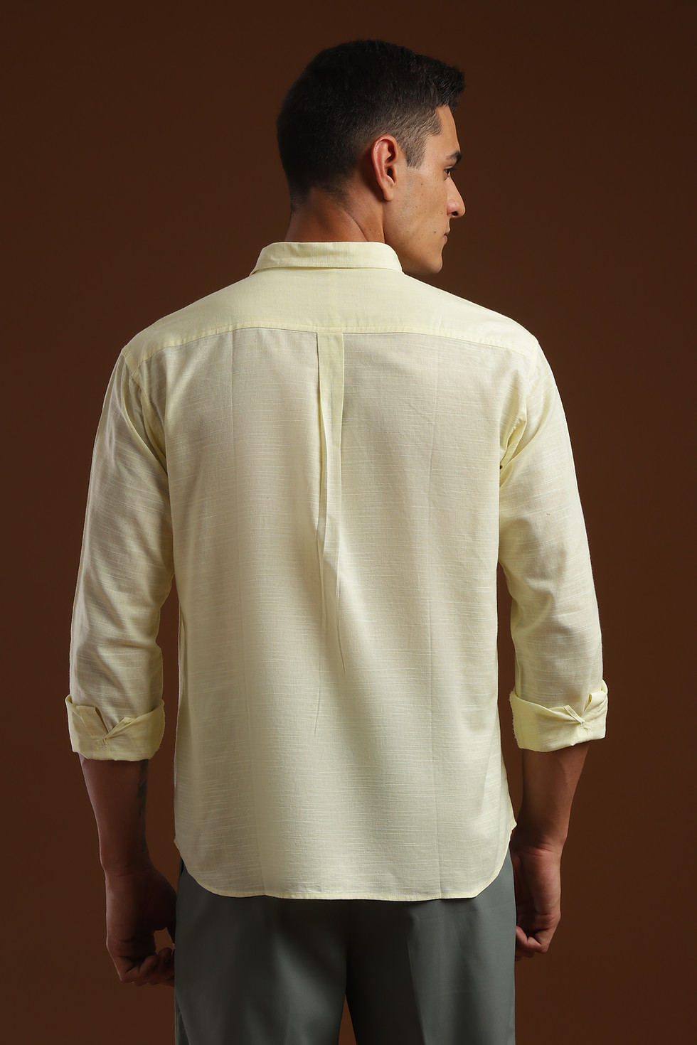 Thumbnail: YELLOW LINEN SHIRT