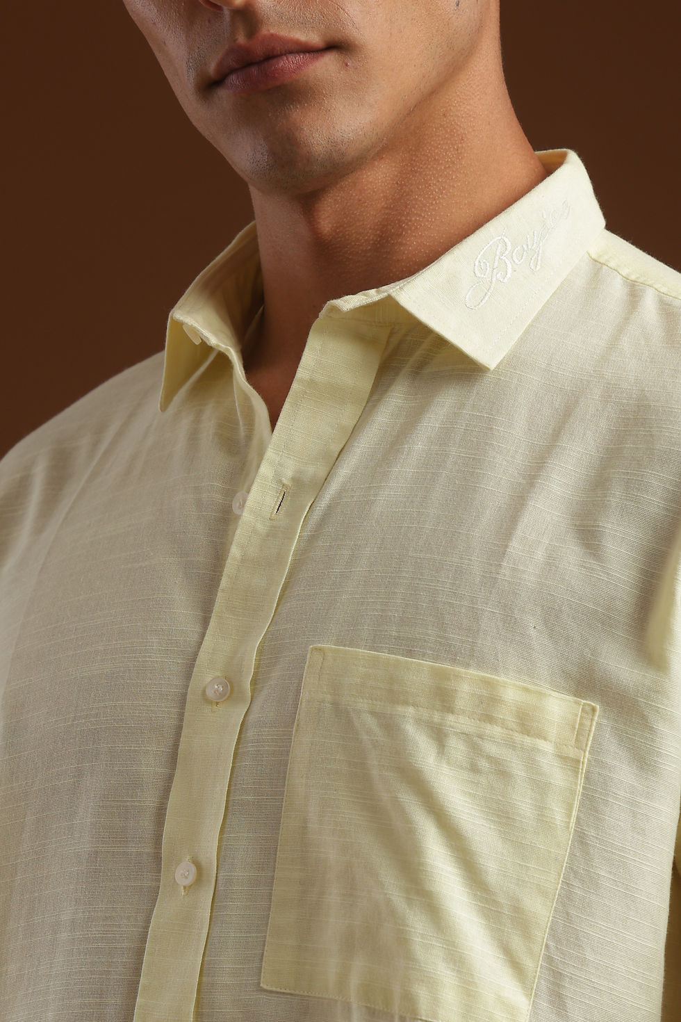 Thumbnail: YELLOW LINEN SHIRT