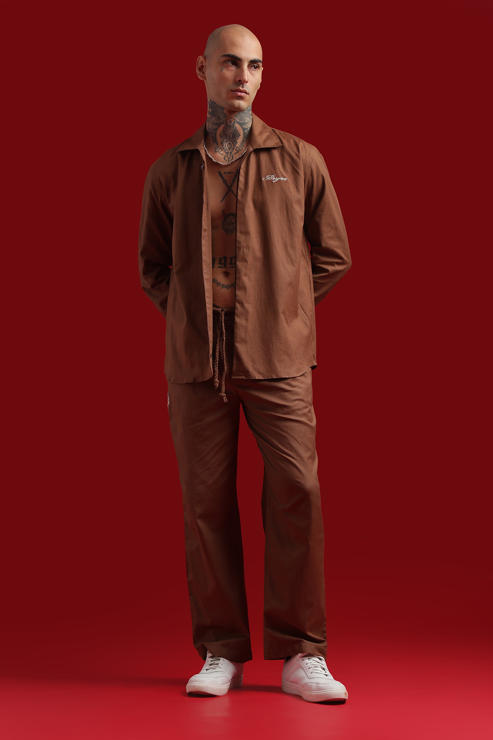 Thumbnail: BROWN KHADI TROUSER
