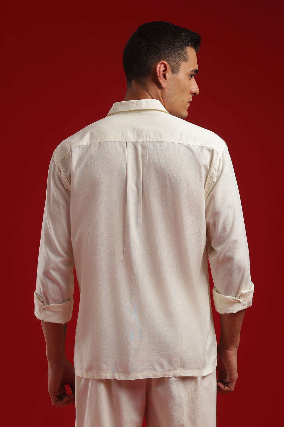Thumbnail: OFF-WHITE KHADI SHIRT