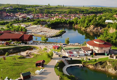 Stațiunea Ocna Sibiului, lacuri sărate