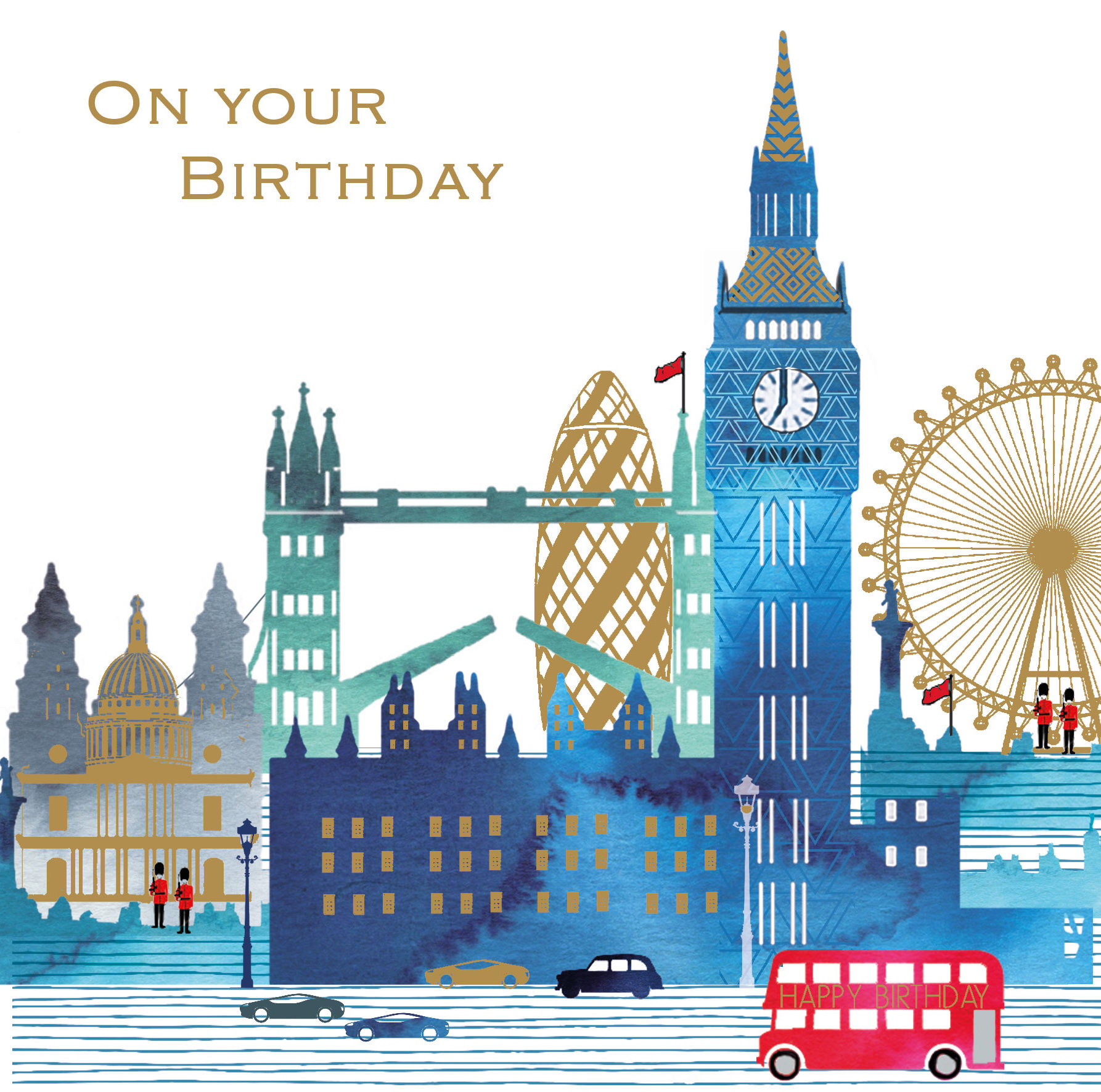 London Scene - On your Birthday