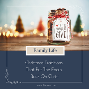 a Christmas giving jar