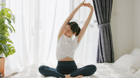 【朝早拉伸🧘🏻‍♀️全日精神​】