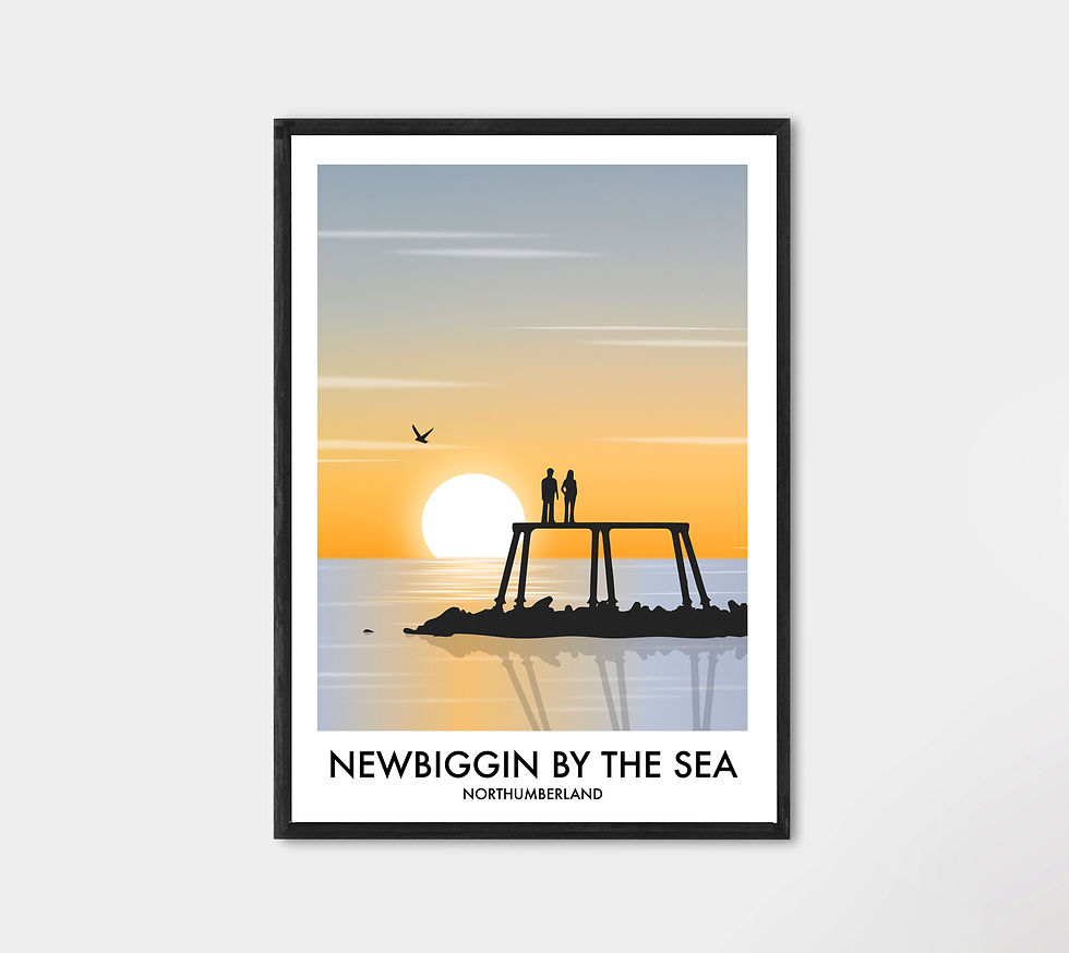 Thumbnail: Newbiggin By The Sea Print