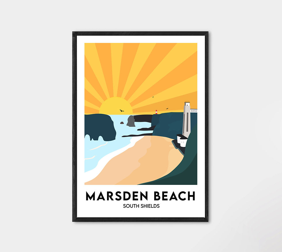 Thumbnail: Marsden Beach Print