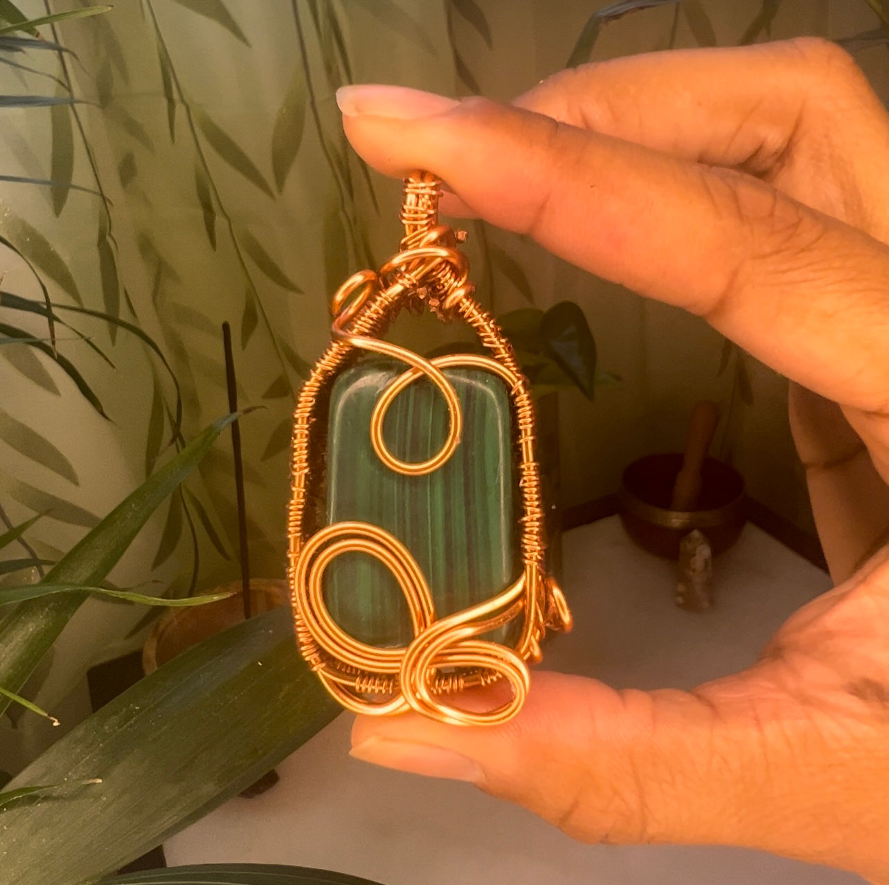 Malachite Adornment
