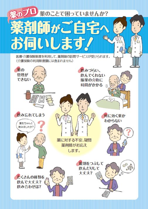 訪問業務|たんぽぽ調剤薬局