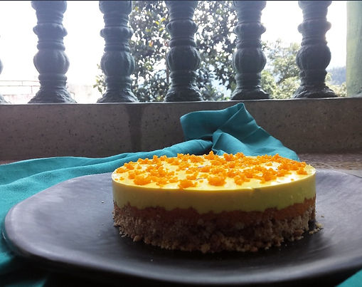 Motichoor Ladoo Cheesecake