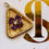 Thumbnail: Vintage 14k Purple Clover Pendant