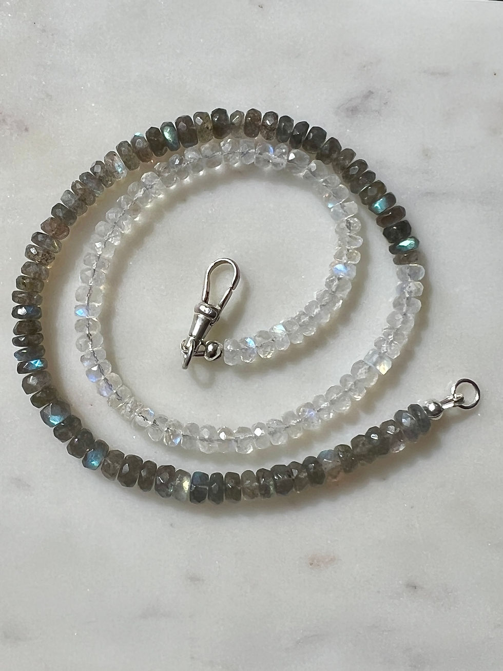 Thumbnail: Labradorite & Moonstone Necklace