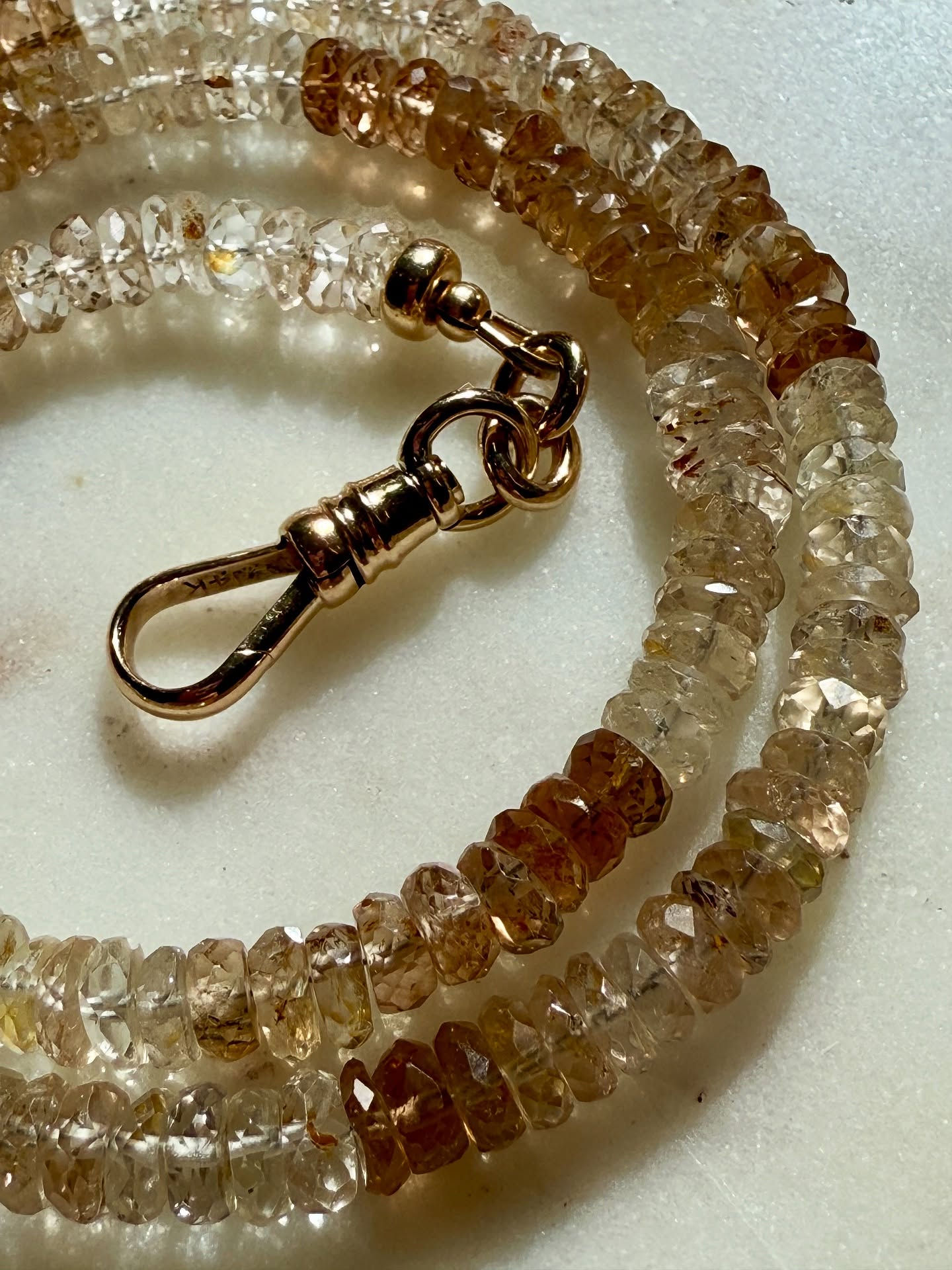 Imperial Topaz Necklace