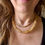 Thumbnail: Carved Citrine Necklace