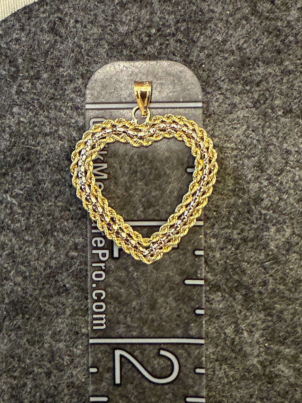 Thumbnail: Two-Toned Rope Heart