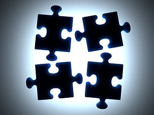 Schwarz Puzzle Pieces