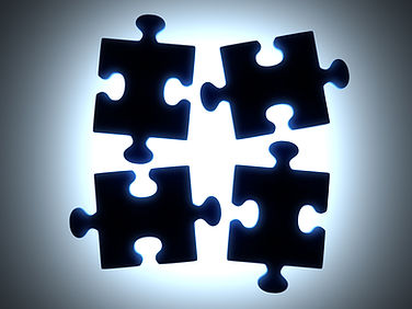 Black Puzzle Pieces