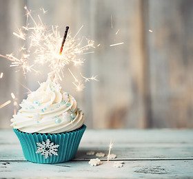 Sparkling Cupcake